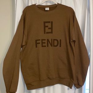 Fendi print pullover